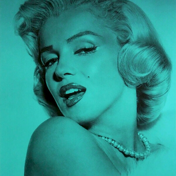 Marilyn Monroe-Emerald green